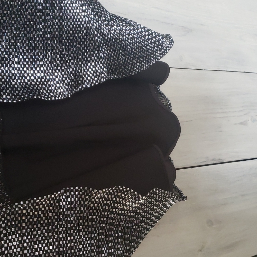 Parker Greta Off the Shoulder Metallic Blouse - Picture 14 of 14